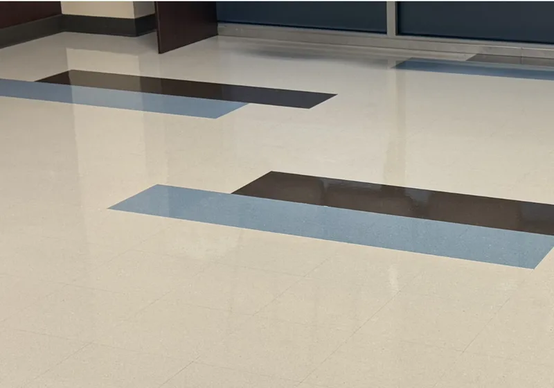 Floor Stripping & Waxing after professional cleaning