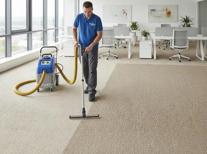 Commercial carpet extraction